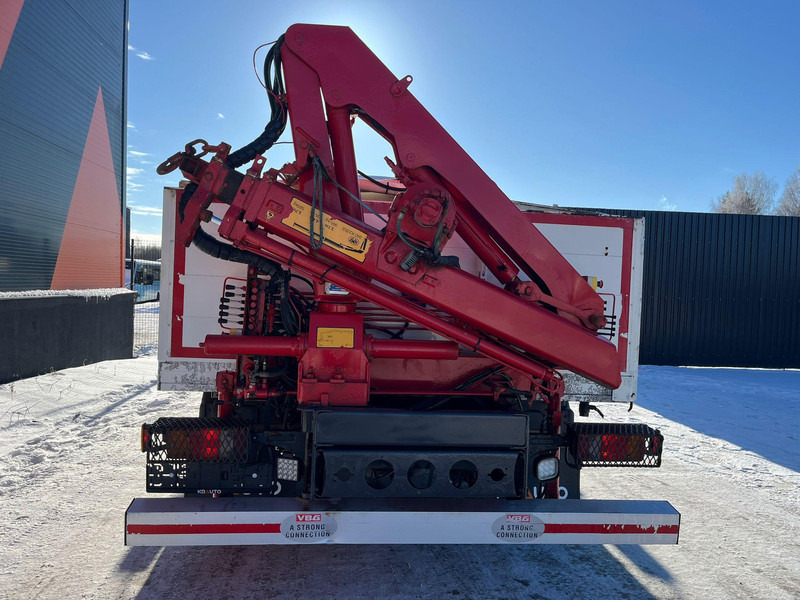 Xe tải thùng lửng/ Phẳng, Xe cẩu tự hành MAN TGL 8.220 4x2 HMF 340 K2 / PLATFORM L=4147 mm: hình 7