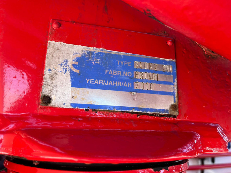 Xe tải thùng lửng/ Phẳng, Xe cẩu tự hành MAN TGL 8.220 4x2 HMF 340 K2 / PLATFORM L=4147 mm: hình 13