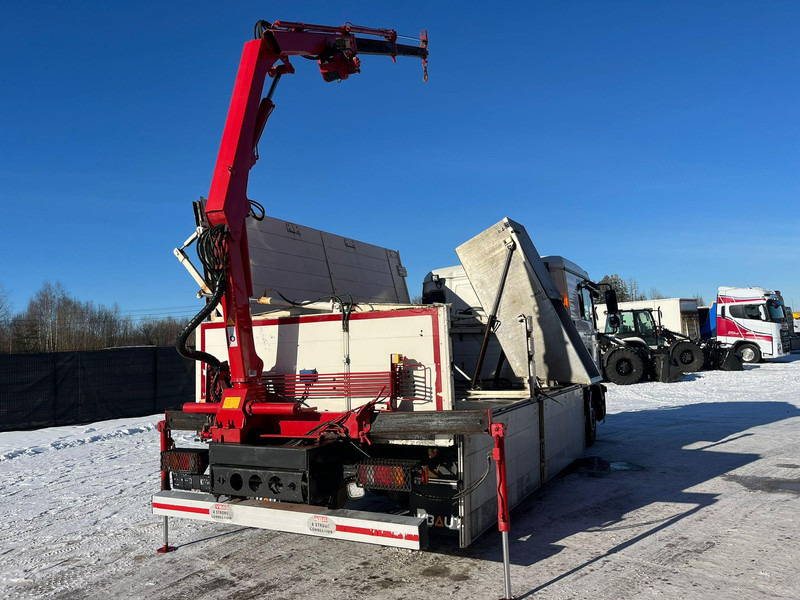 Xe tải thùng lửng/ Phẳng, Xe cẩu tự hành MAN TGL 8.220 4x2 HMF 340 K2 / PLATFORM L=4147 mm: hình 10