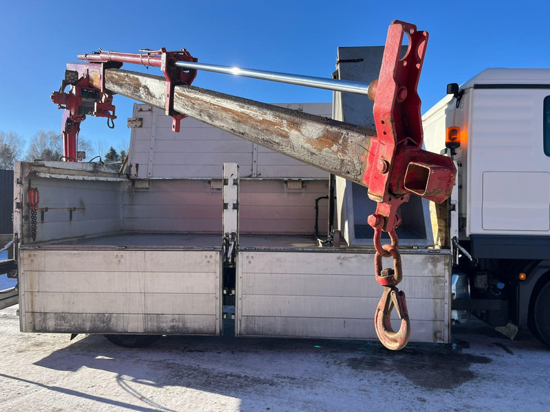 Xe tải thùng lửng/ Phẳng, Xe cẩu tự hành MAN TGL 8.220 4x2 HMF 340 K2 / PLATFORM L=4147 mm: hình 11