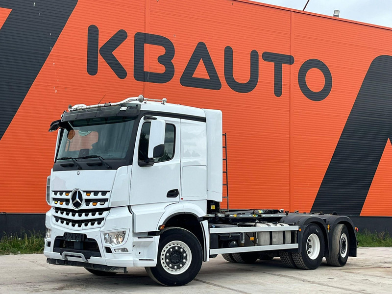 Mercedes-Benz Arocs 2542 6x2*4 JOAB 20 ton / L=5400 mm - Xe tải nâng móc: hình 1 Mercedes-Benz Arocs 2542 6x2*4 JOAB 20 ton / L=5400 mm - Xe tải nâng móc: hình 1