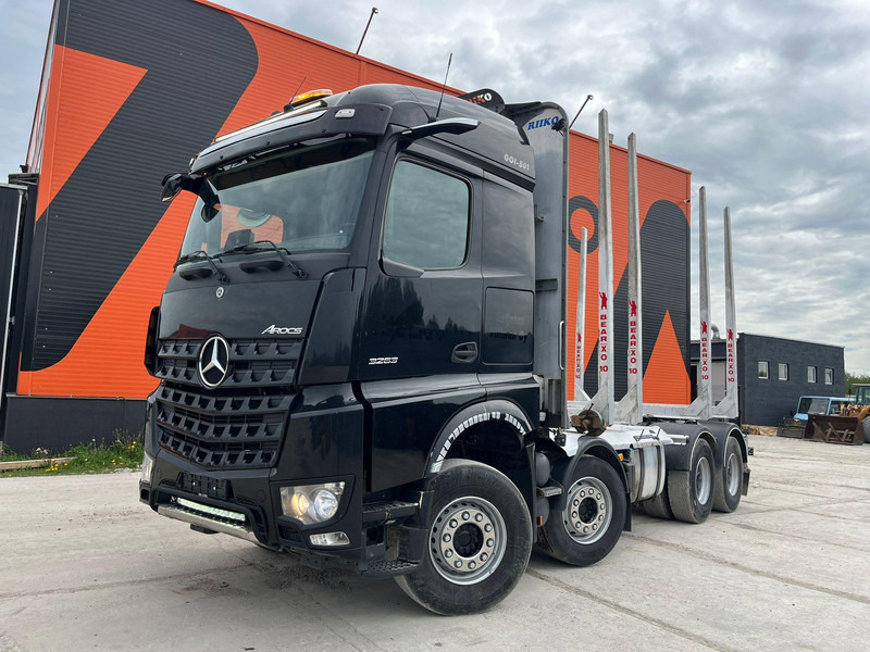 Mercedes-Benz Arocs 3263 8x4 FULL STEEL - Xe chở gỗ, Xe cẩu tự hành: hình 2 Mercedes-Benz Arocs 3263 8x4 FULL STEEL - Xe chở gỗ, Xe cẩu tự hành: hình 2