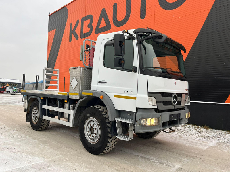 Mercedes-Benz Atego 1018 4x4 ONLY 18844 km ! / FULL STEEL / DRUM BRAKES / PLATFORM L=3500 mm - Xe tải thùng lửng/ Phẳng: hình 4 Mercedes-Benz Atego 1018 4x4 ONLY 18844 km ! / FULL STEEL / DRUM BRAKES / PLATFORM L=3500 mm - Xe tải thùng lửng/ Phẳng: hình 4