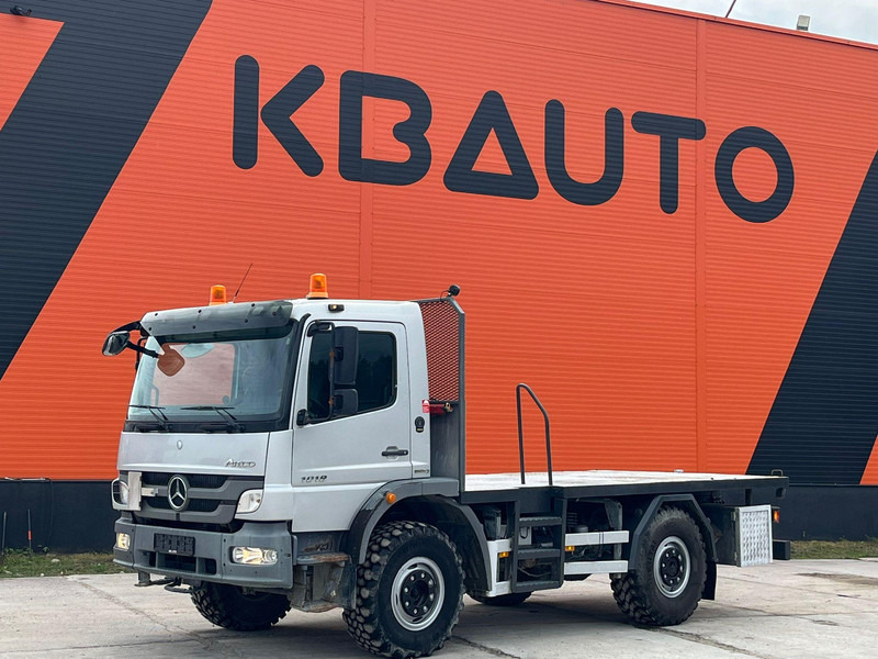 Mercedes-Benz Atego 1018 4x4 ONLY 32281 km ! / FULL STEEL / DRUM BRAKES - Xe tải thùng lửng/ Phẳng: hình 1 Mercedes-Benz Atego 1018 4x4 ONLY 32281 km ! / FULL STEEL / DRUM BRAKES - Xe tải thùng lửng/ Phẳng: hình 1