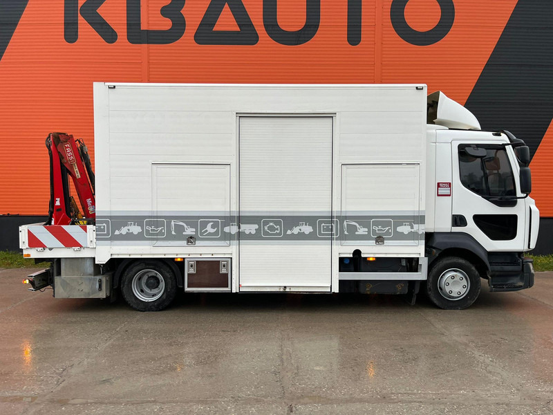 Renault D12 4x2 WORKSHOP ON WHEELS / FASSI M30A.13 / BOX L=4459 mm - Xe tải thùng lửng/ Phẳng, Xe cẩu tự hành: hình 4 Renault D12 4x2 WORKSHOP ON WHEELS / FASSI M30A.13 / BOX L=4459 mm - Xe tải thùng lửng/ Phẳng, Xe cẩu tự hành: hình 4
