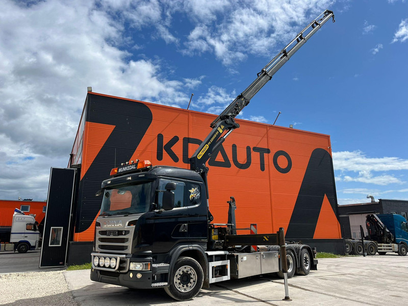 Scania G 440 6x2*4 PK22002 + JIB / PALFINGER 20 ton / L=5000 mm - Xe tải nâng móc, Xe cẩu tự hành: hình 1 Scania G 440 6x2*4 PK22002 + JIB / PALFINGER 20 ton / L=5000 mm - Xe tải nâng móc, Xe cẩu tự hành: hình 1