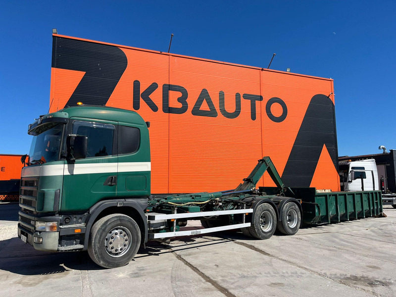 Scania R 124 400 6x2 MARREL AL 20 ton / L=5600 mm / BOX FOR SALE SEPARATELY - Xe tải nâng móc: hình 1 Scania R 124 400 6x2 MARREL AL 20 ton / L=5600 mm / BOX FOR SALE SEPARATELY - Xe tải nâng móc: hình 1