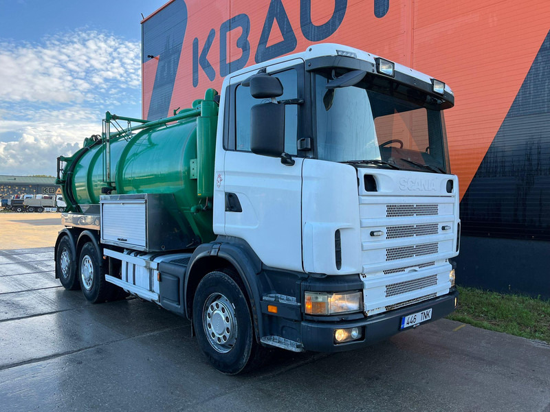 Scania R 124 6x2*4 TANK 1500 I + 13000 l / VACUUM Moro PM200 year 2015 / PRESSURE Pratissoli 500 bar / 200 l/min - Xe tải chân không: hình 2 Scania R 124 6x2*4 TANK 1500 I + 13000 l / VACUUM Moro PM200 year 2015 / PRESSURE Pratissoli 500 bar / 200 l/min - Xe tải chân không: hình 2