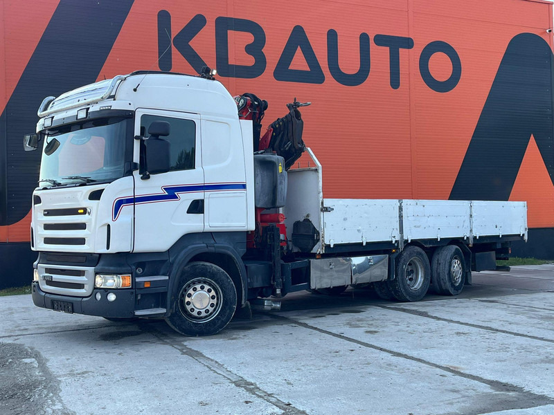 Scania R 440 6x2*4 FASSI F260XP / PLATFORM L=6760 mm - Xe tải thùng lửng/ Phẳng, Xe cẩu tự hành: hình 2 Scania R 440 6x2*4 FASSI F260XP / PLATFORM L=6760 mm - Xe tải thùng lửng/ Phẳng, Xe cẩu tự hành: hình 2