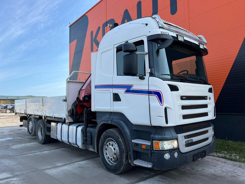 Scania R 440 6x2*4 FASSI F260XP / PLATFORM L=6760 mm - Xe tải thùng lửng/ Phẳng, Xe cẩu tự hành: hình 4 Scania R 440 6x2*4 FASSI F260XP / PLATFORM L=6760 mm - Xe tải thùng lửng/ Phẳng, Xe cẩu tự hành: hình 4