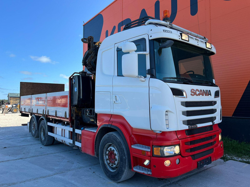 Scania R 500 6x2*4 EFFER 255/6S / PLATFORM L=6620 mm - Xe tải thùng lửng/ Phẳng, Xe cẩu tự hành: hình 4 Scania R 500 6x2*4 EFFER 255/6S / PLATFORM L=6620 mm - Xe tải thùng lửng/ Phẳng, Xe cẩu tự hành: hình 4