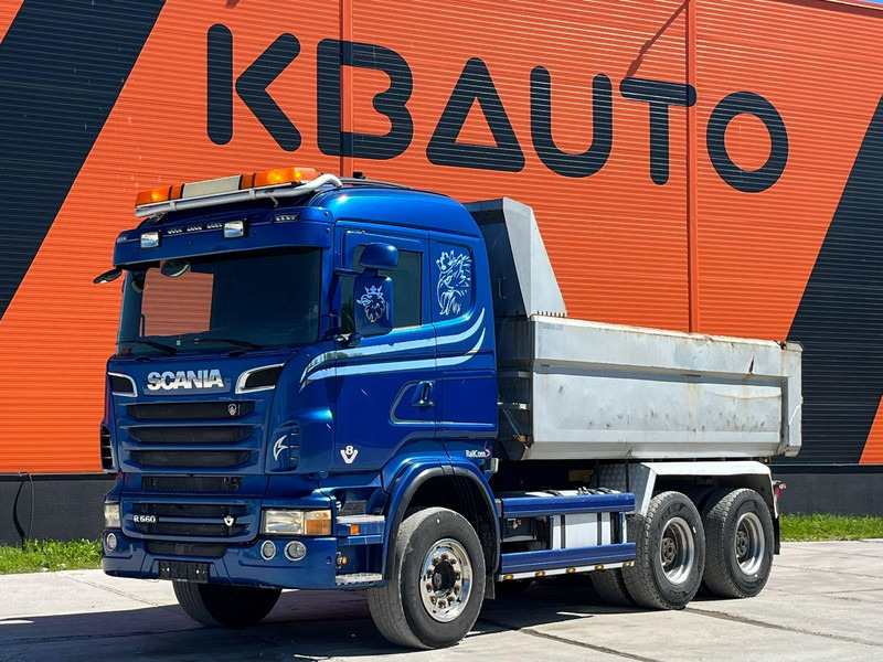 Scania R 560 6x4 RETARDER / FULL STEEL / BIG AXLES / BOX L=4563 mm - Xe ben: hình 1 Scania R 560 6x4 RETARDER / FULL STEEL / BIG AXLES / BOX L=4563 mm - Xe ben: hình 1