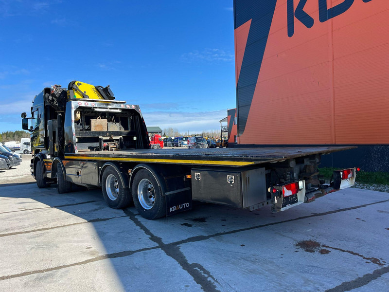 Xe tải thùng lửng/ Phẳng, Xe cẩu tự hành Scania R 560 8x4 PK 34002 / WINCH / FALCOM FAS 12000 / PLATFORM L=6564 mm: hình 6 Xe tải thùng lửng/ Phẳng, Xe cẩu tự hành Scania R 560 8x4 PK 34002 / WINCH / FALCOM FAS 12000 / PLATFORM L=6564 mm: hình 6