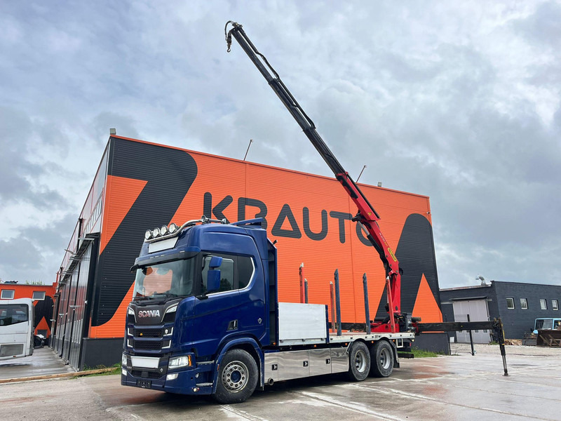 Scania R 650 6x4 PK24001 / PLATFORM L=6800 mm - Xe tải thùng lửng/ Phẳng, Xe cẩu tự hành: hình 1 Scania R 650 6x4 PK24001 / PLATFORM L=6800 mm - Xe tải thùng lửng/ Phẳng, Xe cẩu tự hành: hình 1