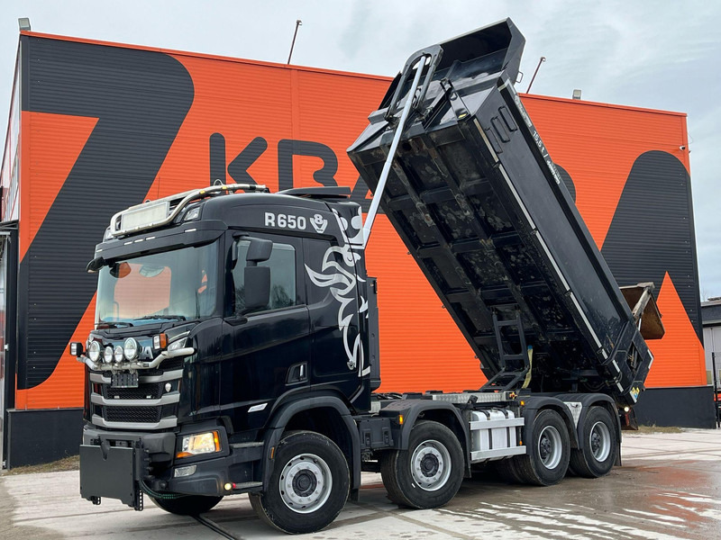 Scania R 650 8x4 FRONT PLOW EQUIPMENT / FULL STEEL / HUB REDUCTION / WEBASTO - Xe ben: hình 3 Scania R 650 8x4 FRONT PLOW EQUIPMENT / FULL STEEL / HUB REDUCTION / WEBASTO - Xe ben: hình 3