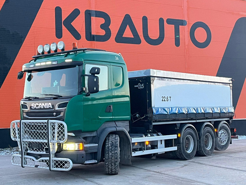 Xe ben Scania R 730 8x4*4 BOX L=5501 mm: hình 1