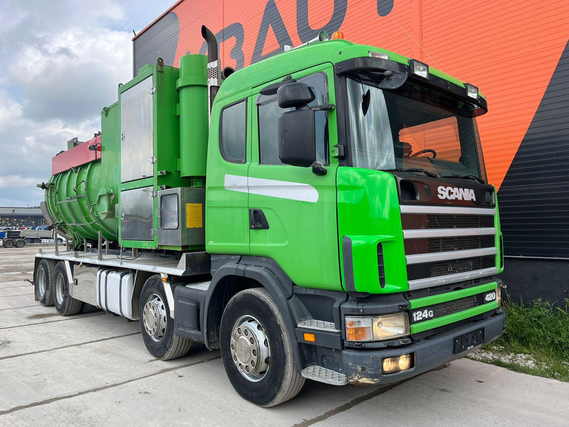 Scania R124 8x4 TANK 12000 l / VACUUM Disab P210/9 - 7800 m3/h / 1182 hours - Xe tải chân không: hình 3 Scania R124 8x4 TANK 12000 l / VACUUM Disab P210/9 - 7800 m3/h / 1182 hours - Xe tải chân không: hình 3