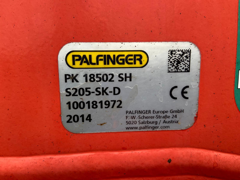 Xe tải nâng móc, Xe cẩu tự hành Volvo FH 16 650 6x2 PK 18502 / PALFINGER T 20 ton / RETARDER: hình 9