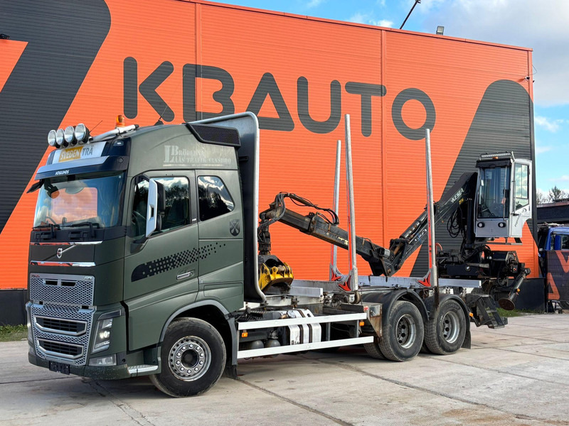 Volvo FH 16 650 6x4 Kesla 2110 / CHASSIS L=7223 mm - Xe chở gỗ, Xe cẩu tự hành: hình 1 Volvo FH 16 650 6x4 Kesla 2110 / CHASSIS L=7223 mm - Xe chở gỗ, Xe cẩu tự hành: hình 1