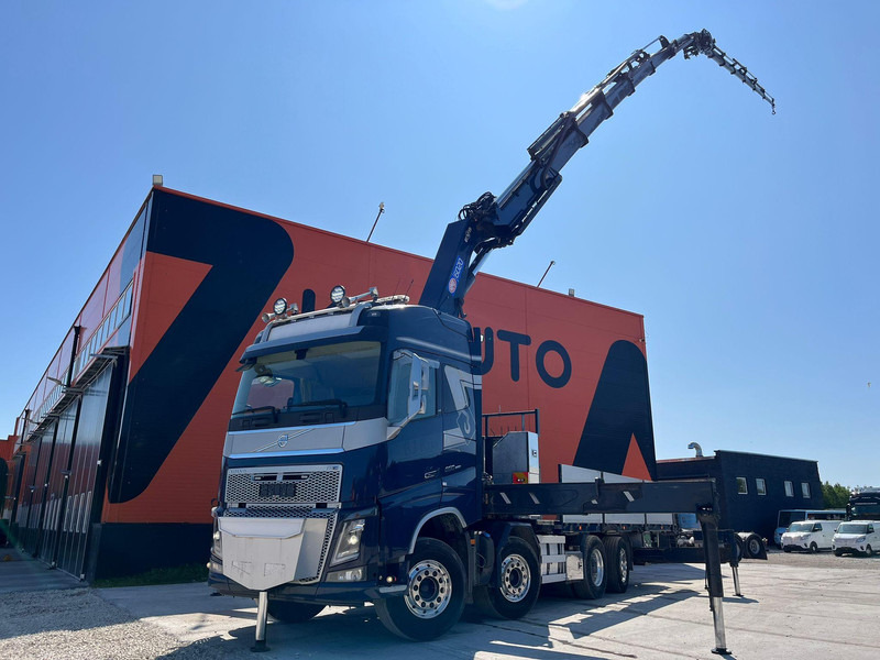Volvo FH 16 650 8x2*6 HMF 6020K-RC + JIB / PLATFORM L=6344 mm - Xe tải thùng lửng/ Phẳng, Xe cẩu tự hành: hình 1 Volvo FH 16 650 8x2*6 HMF 6020K-RC + JIB / PLATFORM L=6344 mm - Xe tải thùng lửng/ Phẳng, Xe cẩu tự hành: hình 1