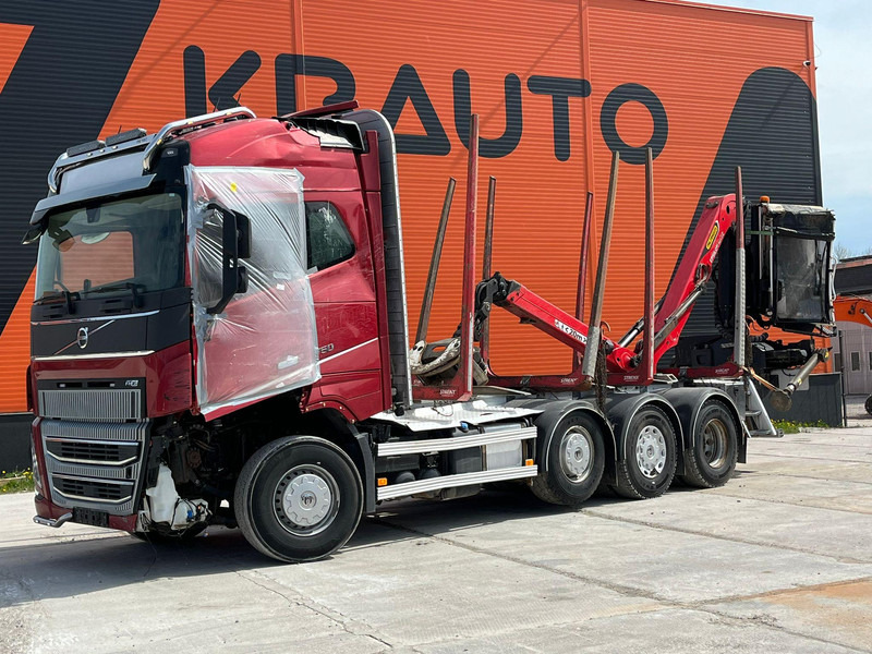 Volvo FH 16 750 8x4/4 DAMAGED ! - Xe chở gỗ, Xe cẩu tự hành: hình 1 Volvo FH 16 750 8x4/4 DAMAGED ! - Xe chở gỗ, Xe cẩu tự hành: hình 1