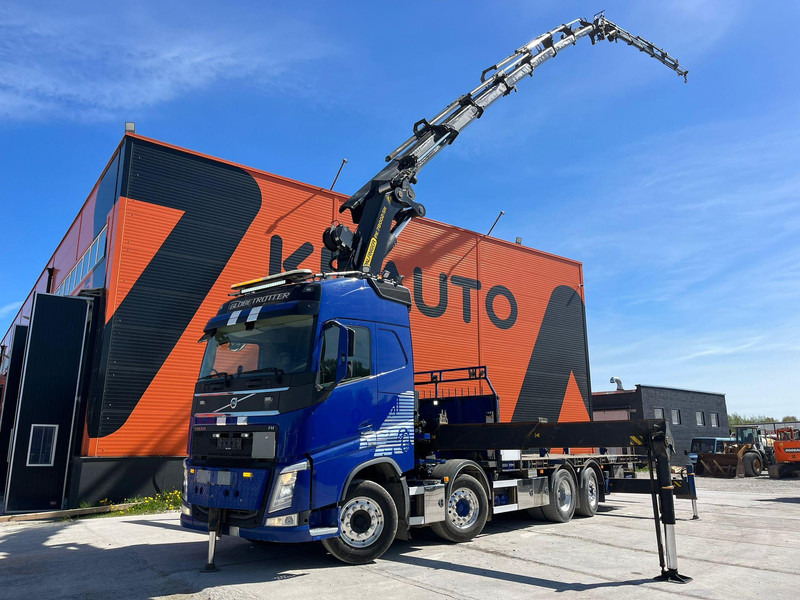 Volvo FH 460 8x2*6 PK78002 + JIB + WINCH / PLATFORM L=7190 mm - Xe tải thùng lửng/ Phẳng, Xe cẩu tự hành: hình 1 Volvo FH 460 8x2*6 PK78002 + JIB + WINCH / PLATFORM L=7190 mm - Xe tải thùng lửng/ Phẳng, Xe cẩu tự hành: hình 1