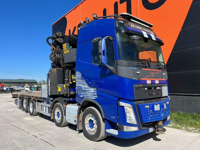 Volvo FH 460 8x2*6 PK78002 + JIB + WINCH / PLATFORM L=7190 mm - Xe tải thùng lửng/ Phẳng, Xe cẩu tự hành: hình 4 Volvo FH 460 8x2*6 PK78002 + JIB + WINCH / PLATFORM L=7190 mm - Xe tải thùng lửng/ Phẳng, Xe cẩu tự hành: hình 4