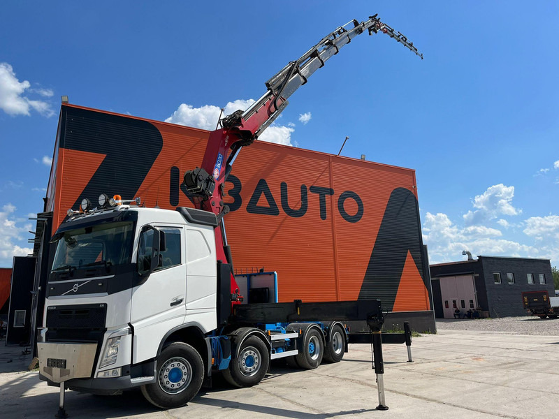 Volvo FH 500 8x2*4 HMF 6020 OK6 / JIB FJ1200 K6 / WINCH - Xe tải thùng lửng/ Phẳng, Xe cẩu tự hành: hình 1 Volvo FH 500 8x2*4 HMF 6020 OK6 / JIB FJ1200 K6 / WINCH - Xe tải thùng lửng/ Phẳng, Xe cẩu tự hành: hình 1