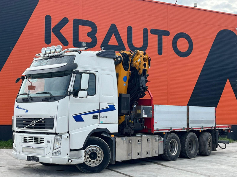 Volvo FH 540 8x4*4 EFFER 525/6S + JIB + WINCH / PLATFORM L=6216 mm - Xe tải thùng lửng/ Phẳng, Xe cẩu tự hành: hình 2 Volvo FH 540 8x4*4 EFFER 525/6S + JIB + WINCH / PLATFORM L=6216 mm - Xe tải thùng lửng/ Phẳng, Xe cẩu tự hành: hình 2