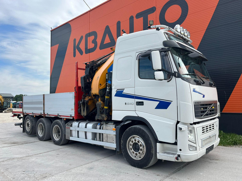 Volvo FH 540 8x4*4 EFFER 525/6S + JIB + WINCH / PLATFORM L=6216 mm - Xe tải thùng lửng/ Phẳng, Xe cẩu tự hành: hình 4 Volvo FH 540 8x4*4 EFFER 525/6S + JIB + WINCH / PLATFORM L=6216 mm - Xe tải thùng lửng/ Phẳng, Xe cẩu tự hành: hình 4