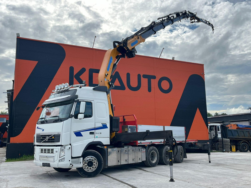 Volvo FH 540 8x4*4 EFFER 525/6S + JIB + WINCH / PLATFORM L=6216 mm - Xe tải thùng lửng/ Phẳng, Xe cẩu tự hành: hình 1 Volvo FH 540 8x4*4 EFFER 525/6S + JIB + WINCH / PLATFORM L=6216 mm - Xe tải thùng lửng/ Phẳng, Xe cẩu tự hành: hình 1