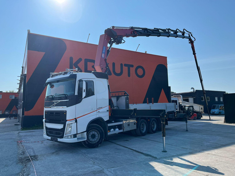 Volvo FH 540 8x4*4 HMF5020K-6 + JIB + WINCH / PLATFORM L=6508 mm - Xe tải thùng lửng/ Phẳng, Xe cẩu tự hành: hình 1 Volvo FH 540 8x4*4 HMF5020K-6 + JIB + WINCH / PLATFORM L=6508 mm - Xe tải thùng lửng/ Phẳng, Xe cẩu tự hành: hình 1