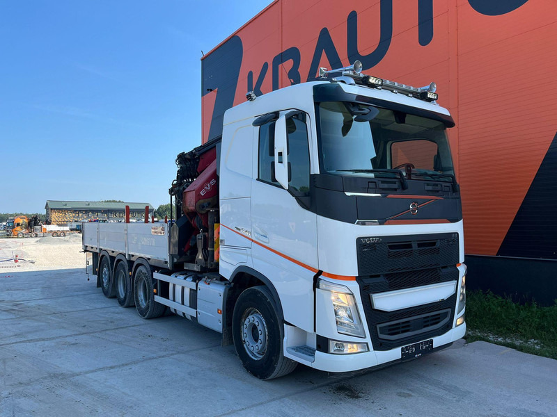 Volvo FH 540 8x4*4 HMF5020K-6 + JIB + WINCH / PLATFORM L=6508 mm - Xe tải thùng lửng/ Phẳng, Xe cẩu tự hành: hình 4 Volvo FH 540 8x4*4 HMF5020K-6 + JIB + WINCH / PLATFORM L=6508 mm - Xe tải thùng lửng/ Phẳng, Xe cẩu tự hành: hình 4