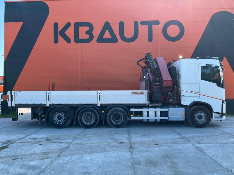 Volvo FH 540 8x4*4 HMF5020K-6 + JIB + WINCH / PLATFORM L=6508 mm - Xe tải thùng lửng/ Phẳng, Xe cẩu tự hành: hình 5 Volvo FH 540 8x4*4 HMF5020K-6 + JIB + WINCH / PLATFORM L=6508 mm - Xe tải thùng lửng/ Phẳng, Xe cẩu tự hành: hình 5