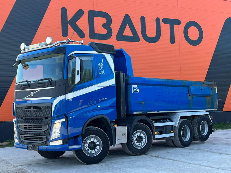 Volvo FH 540 8x4 TANDEM AXLE LIFT / BIG AXLES / BOX L=5712 mm - Xe ben: hình 1 Volvo FH 540 8x4 TANDEM AXLE LIFT / BIG AXLES / BOX L=5712 mm - Xe ben: hình 1