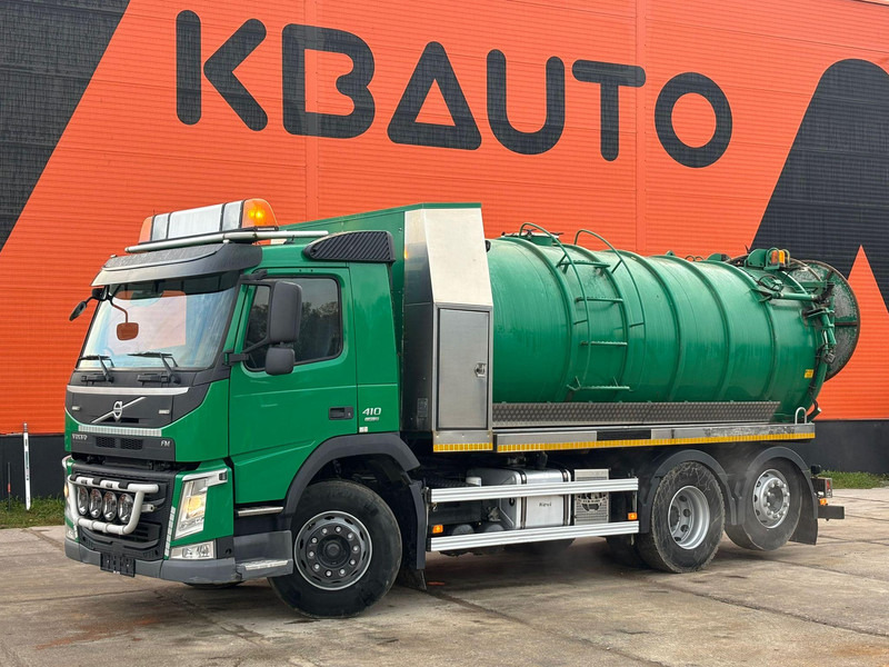 Volvo FM 410 6x2*4 EUR-MARK TANK 14000L / VACUUM Ingersoll Rand VTB.810H.MA / PRESSURE WASH - Xe tải chân không: hình 1 Volvo FM 410 6x2*4 EUR-MARK TANK 14000L / VACUUM Ingersoll Rand VTB.810H.MA / PRESSURE WASH - Xe tải chân không: hình 1