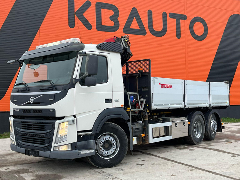 Volvo FM 410 6x2*4 HMF 1120-K4 / TIPPER BOX L=5573 mm - Xe ben, Xe cẩu tự hành: hình 2 Volvo FM 410 6x2*4 HMF 1120-K4 / TIPPER BOX L=5573 mm - Xe ben, Xe cẩu tự hành: hình 2