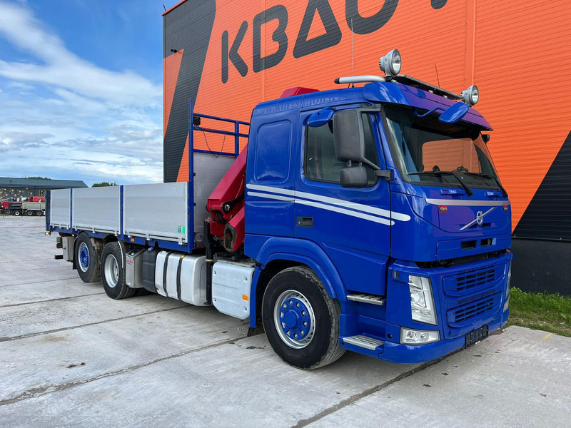 Volvo FM 450 6x4*4 HYDRODRIVE HMF 1820-K5 / 1267 PTO HOURS / PLATFORM L=6240-7240 mm EXTENDABLE - Xe tải thùng lửng/ Phẳng, Xe cẩu tự hành: hình 4 Volvo FM 450 6x4*4 HYDRODRIVE HMF 1820-K5 / 1267 PTO HOURS / PLATFORM L=6240-7240 mm EXTENDABLE - Xe tải thùng lửng/ Phẳng, Xe cẩu tự hành: hình 4