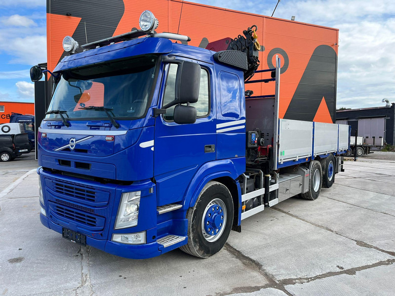 Volvo FM 450 6x4*4 HYDRODRIVE HMF 1820-K5 / 1267 PTO HOURS / PLATFORM L=6240-7240 mm EXTENDABLE - Xe tải thùng lửng/ Phẳng, Xe cẩu tự hành: hình 2 Volvo FM 450 6x4*4 HYDRODRIVE HMF 1820-K5 / 1267 PTO HOURS / PLATFORM L=6240-7240 mm EXTENDABLE - Xe tải thùng lửng/ Phẳng, Xe cẩu tự hành: hình 2