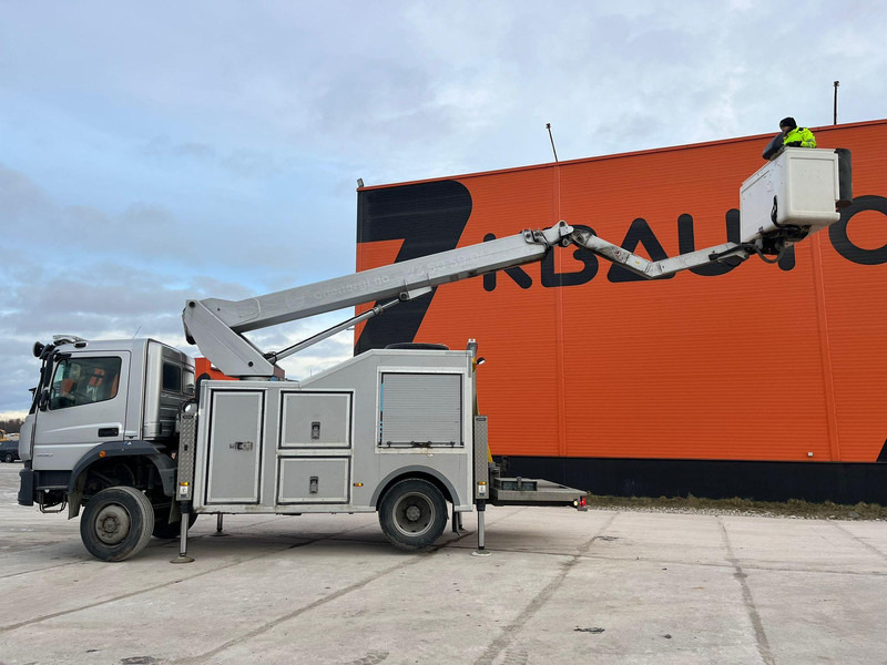 Xe tải, Xe cẩu tự hành Mercedes-Benz Atego 1530 4x4 WORKING HEIGHT 23 m / 4X4 / FULL STEEL: hình 9