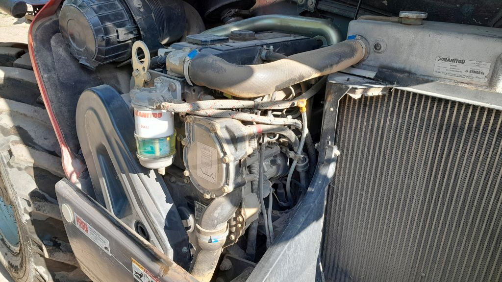 Máy xúc lật bánh lốp kính thiên văn MANITOU MT 1235S: hình 7