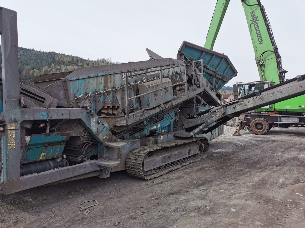 POWERSCREEN Warrior 1800 - Máy sàng: hình 1 POWERSCREEN Warrior 1800 - Máy sàng: hình 1