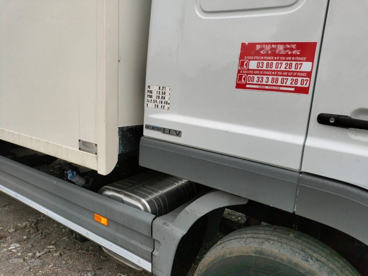 Xe tải đẳng nhiệt Mercedes-Benz ATEGO 1329: hình 8