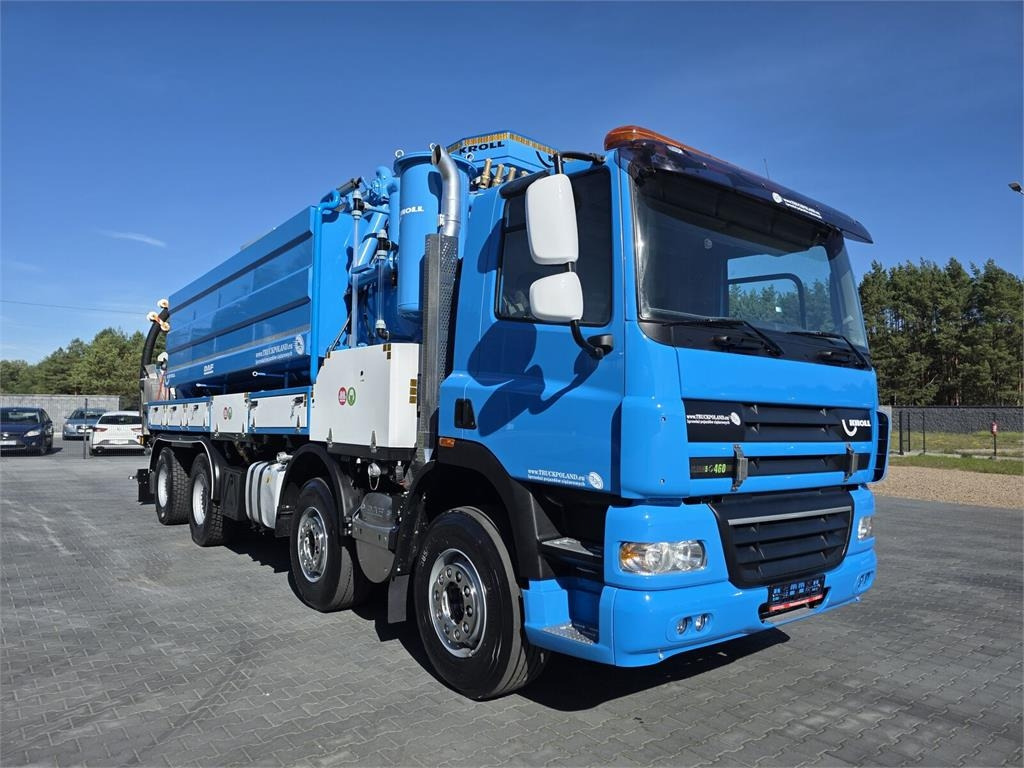 DAF WUKO KROLL 2 x URACA KOMBI FOR SEWER CLEANING - Xe tải chân không: hình 2 DAF WUKO KROLL 2 x URACA KOMBI FOR SEWER CLEANING - Xe tải chân không: hình 2