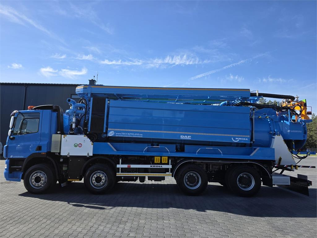 DAF WUKO KROLL 2 x URACA KOMBI FOR SEWER CLEANING - Xe tải chân không: hình 4 DAF WUKO KROLL 2 x URACA KOMBI FOR SEWER CLEANING - Xe tải chân không: hình 4