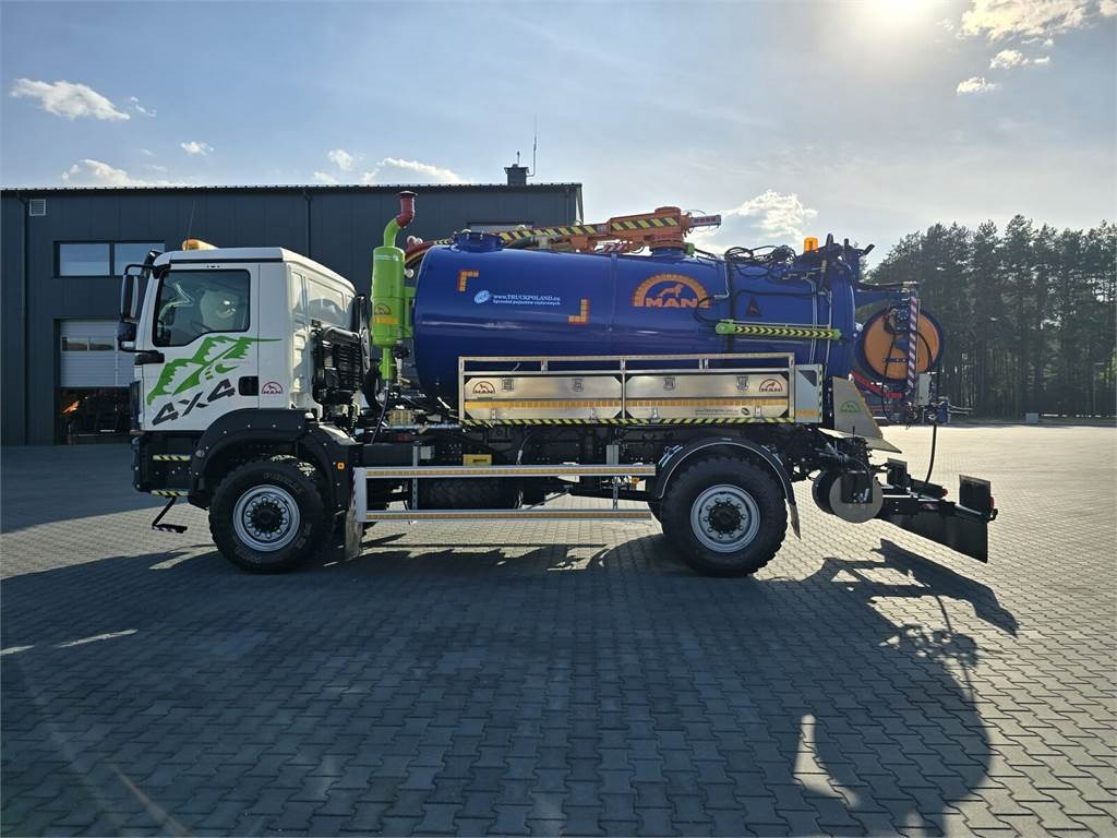 MAN TGM 4x4 GAMON PW8 for collecting liquid waste sepa - Xe tải chân không: hình 4 MAN TGM 4x4 GAMON PW8 for collecting liquid waste sepa - Xe tải chân không: hình 4