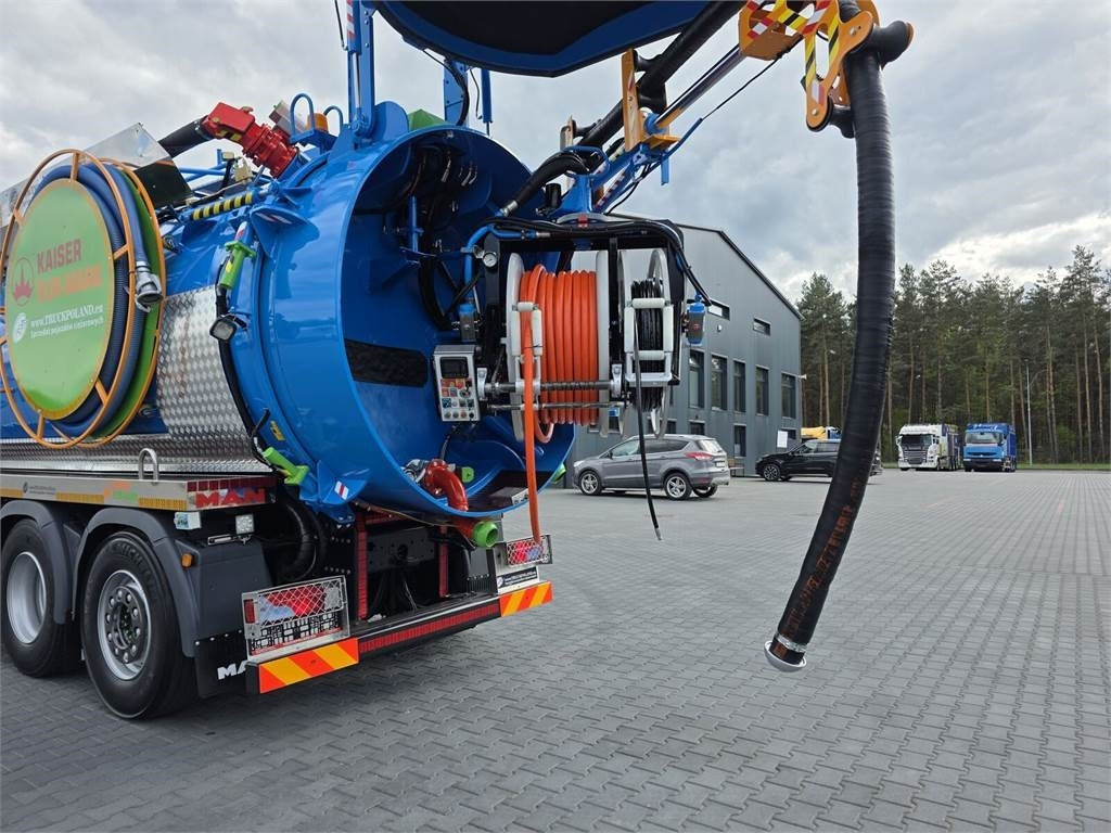 Xe tải chân không MAN WUKO KAISER EUR-MARK PKL 7.9 FOR CLEANING SEWAGE E: hình 30