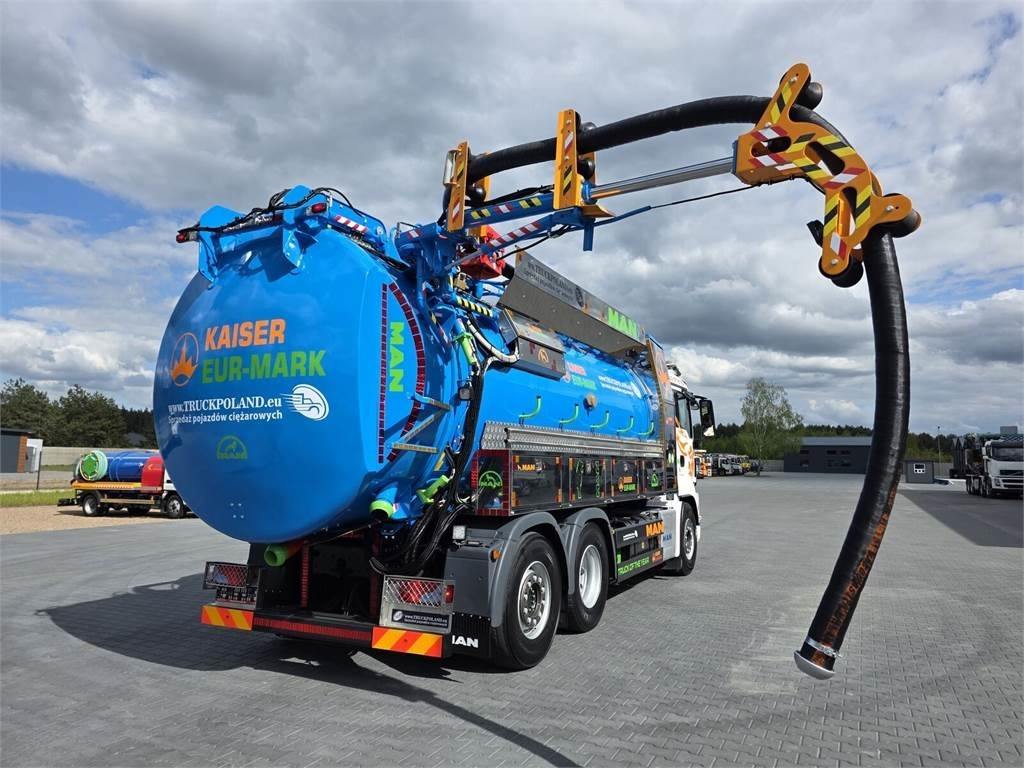 Xe tải chân không MAN WUKO KAISER EUR-MARK PKL 7.9 FOR CLEANING SEWAGE E: hình 24