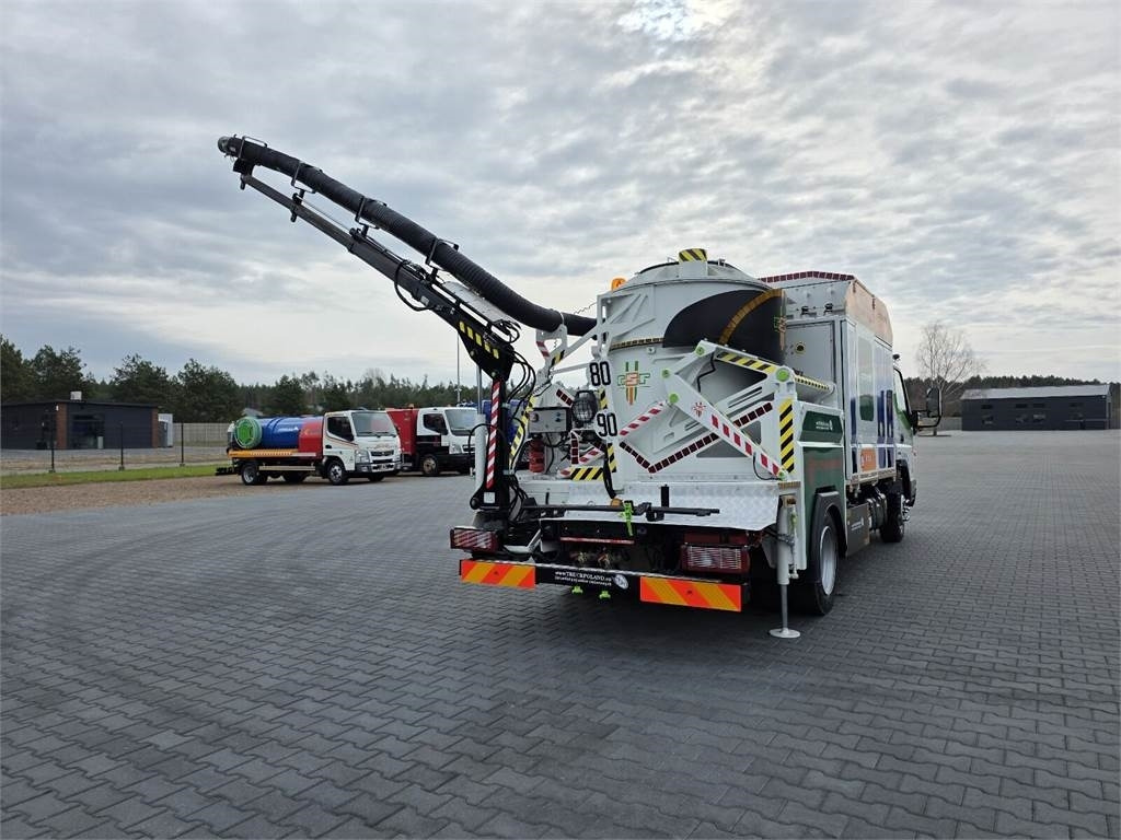 Xe tải chân không Mitsubishi CANTER odkurzacz koparka ssąca Saugbagger CITY SAU: hình 29