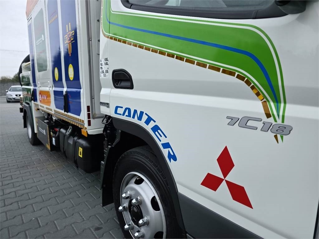 Xe tải chân không Mitsubishi CANTER odkurzacz koparka ssąca Saugbagger CITY SAU: hình 8